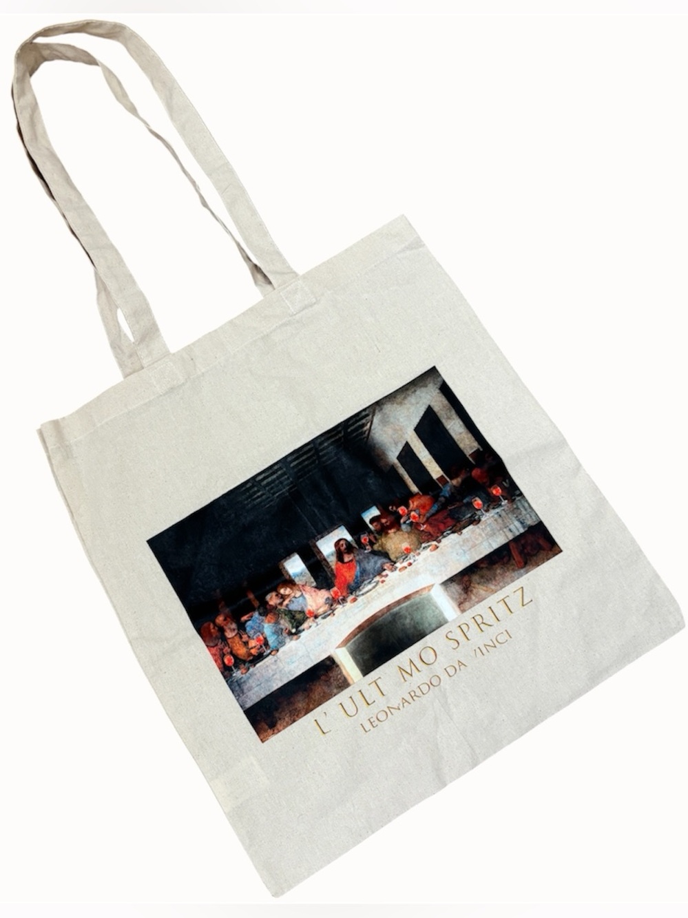 The Last Supper Cotton Canvas Tote Bag  Leonardo DaVinci Renaissance Art New